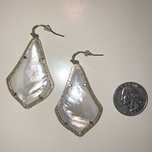 Kendra Scott Alexandra Gold Statement Earrings